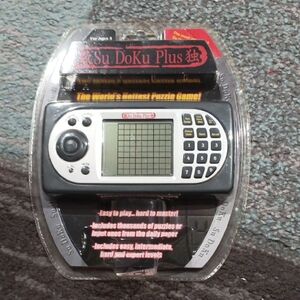 Electronic Puzzle Game - Black and Gray